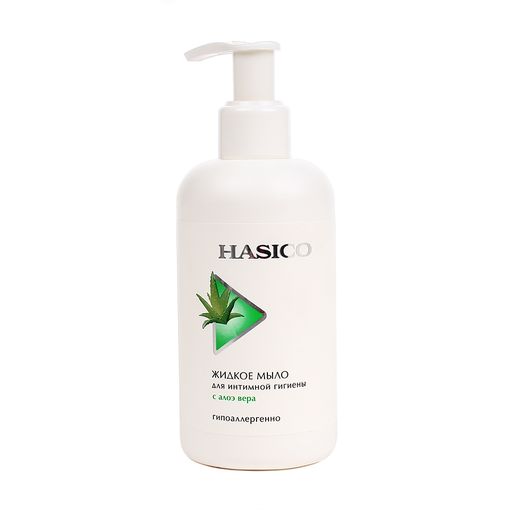 Hasico мыло жидкое для интимной гигиены с Алоэ вера, мыло жидкое, 250 мл, 1 шт. цена