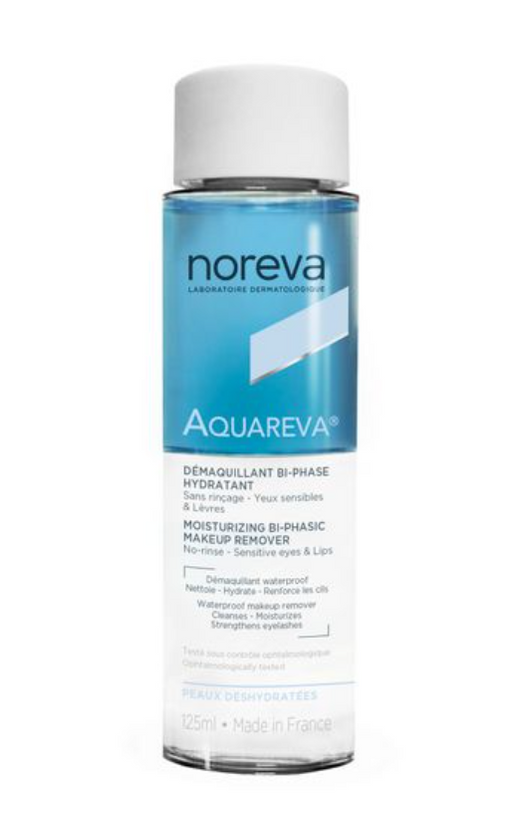 Noreva Aquareva Лосьон двухфазный, лосьон, для снятия водостойкого макияжа, 125 мл, 1 шт.