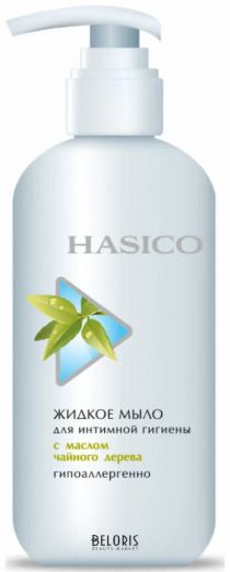 Hasico мыло жидкое для интимной гигиены с маслом чайного дерева, мыло жидкое, 250 мл, 1 шт. цена