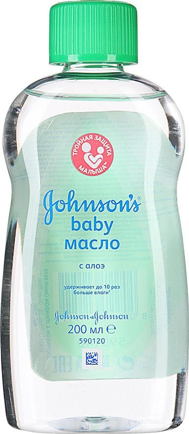 Johnson's baby Масло детское, масло для детей, с алоэ, 200 мл, 1 шт. цена