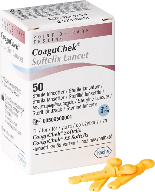 КоагуЧек Софткликс Ланцеты, 50 шт.
