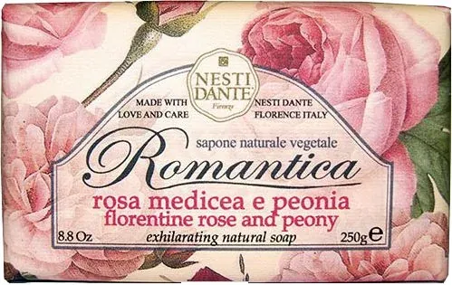 Nesti Dante Мыло Романтика роза пион, мыло, 250 г, 1 шт. цена