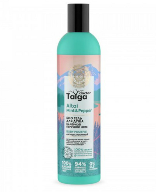 Natura Siberica Doctor Taiga Био Гель для душа, Антицеллюлитный, 400 мл, 1 шт.