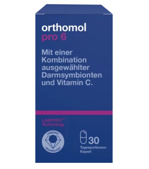 Orthomol Pro 6, капсулы, 30 шт.