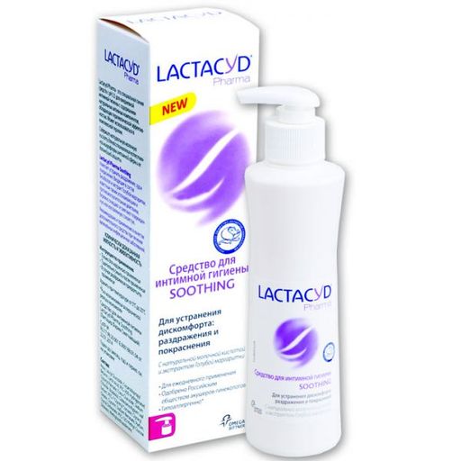 Lactacyd Pharma Soothing Средство для интимной гигиены смягчающее, гель, 250 мл, 1 шт. цена