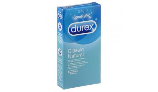 Презервативы Durex Classic, презерватив, гладкие, 6 шт.