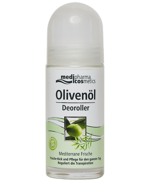 Medipharma Cosmetics Olivenol Дезодорант роликовый, дезодорант-ролик, Средиземноморская свежесть, 50 мл, 1 шт.