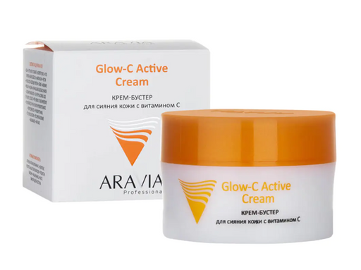 Aravia Professional крем-бустер для сияния кожи, крем, с витамином С, 50 мл, 1 шт.