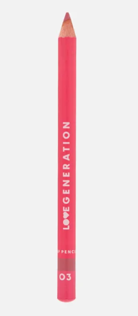 Love Generation карандаш для губ LipPencil, помада, тон 03, 1.35г, 1 шт.