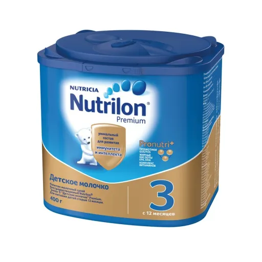 Nutrilon 3 Junior Premium Детское молочко, смесь молочная сухая, 400 г, 1 шт.