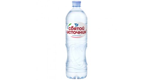 Вода Святой источник питьевая, негазированная, в пластиковой бутылке, 0.5 л, 1 шт. цена