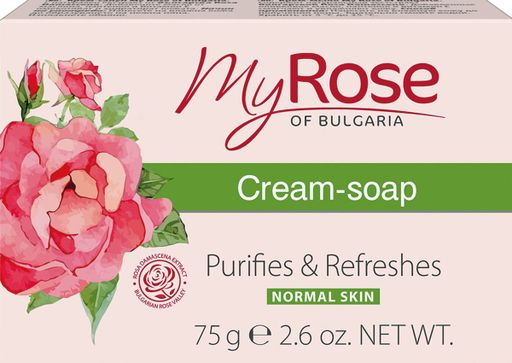 My Rose of bulgaria крем-мыло, мыло, 75 г, 1 шт. цена