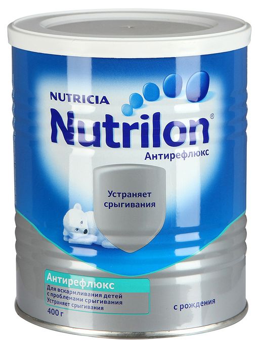 Nutrilon Антирефлюкс с нуклеотидами, смесь молочная сухая, 400 г, 1 шт. цена